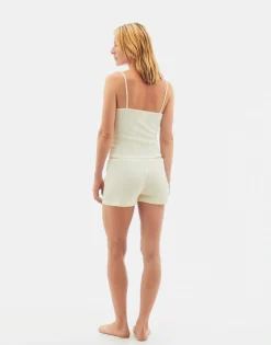 Natura Selection Pijamas^Short Desagujado 147840-OFFWHITE