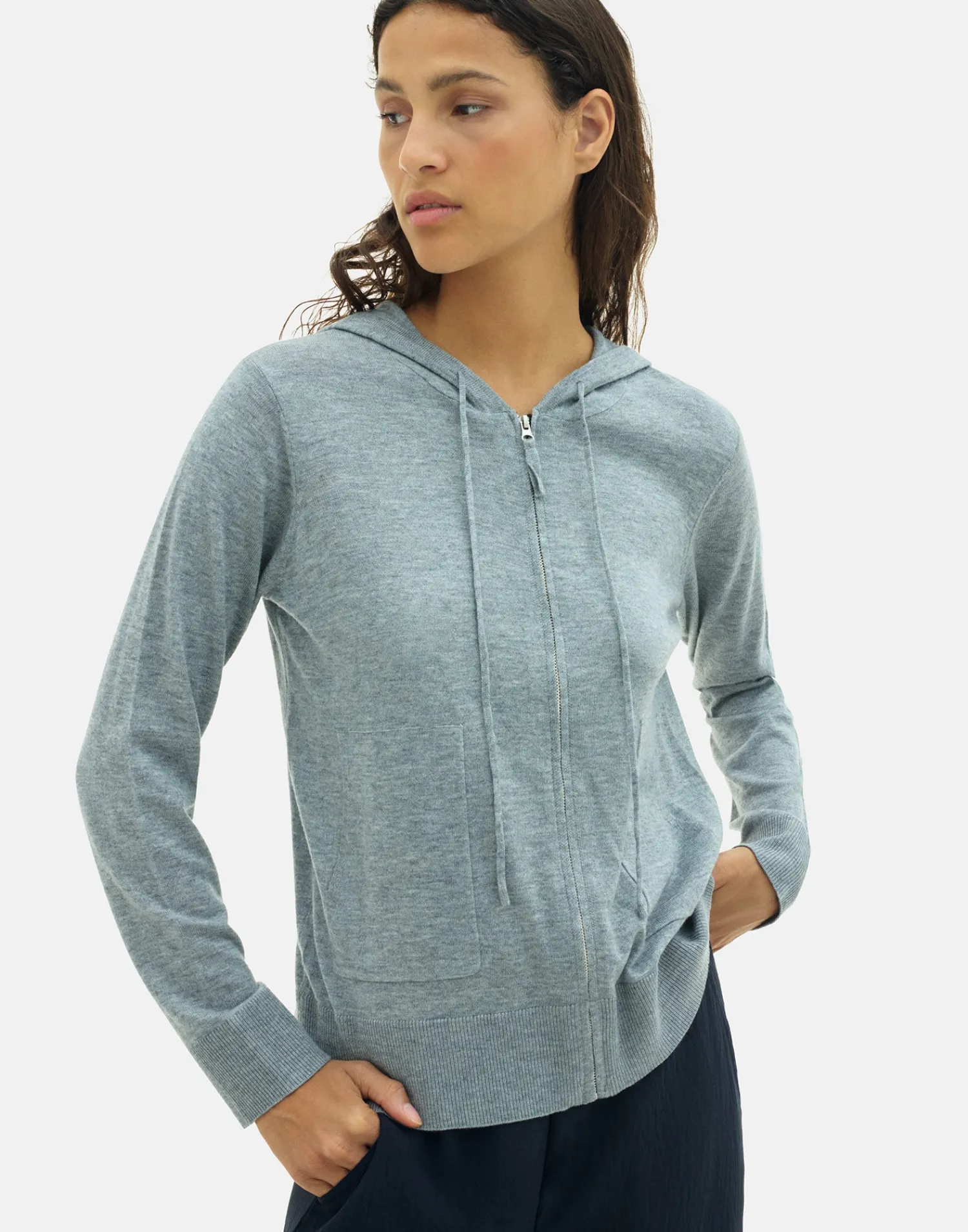 Natura Selection Jerséis Y Cárdigans^Sudadera Peace 150039-GREY