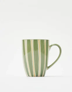 Natura Selection Cocina^Taza Cerámica Rayas