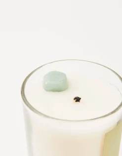 Natura Selection Velas|Velas^Vela Boho Organics Con Piedra 200gr