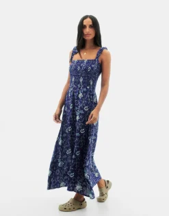 Natura Selection Vestidos^Vestido Adriático 147760-BLUE