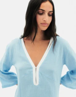 Natura Selection Vestidos^Vestido Atlántico 147724-BLUE