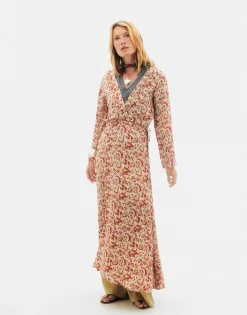 Natura Selection Vestidos^Vestido Colima 147765-ECRU