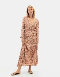 Natura Selection Vestidos^Vestido Colima 147765-ECRU