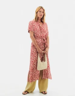 Natura Selection Vestidos^Vestido Hekla 147746-RED