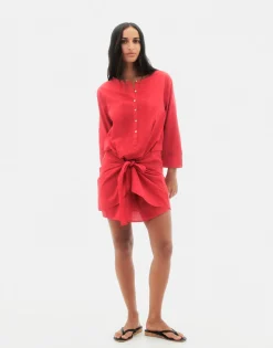 Natura Selection Vestidos^Vestido Kilauea 147726-RED