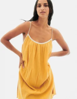Natura Selection Vestidos^Vestido Yemen 147728-YELLOW