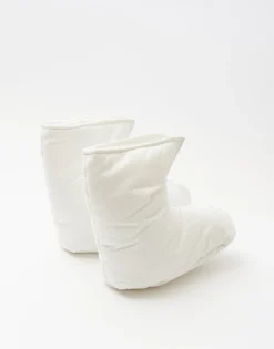 Natura Selection Bodycare & Beauty|Bodycare & Beauty^Zapatillas Bota Acolchada 144276-WHITE